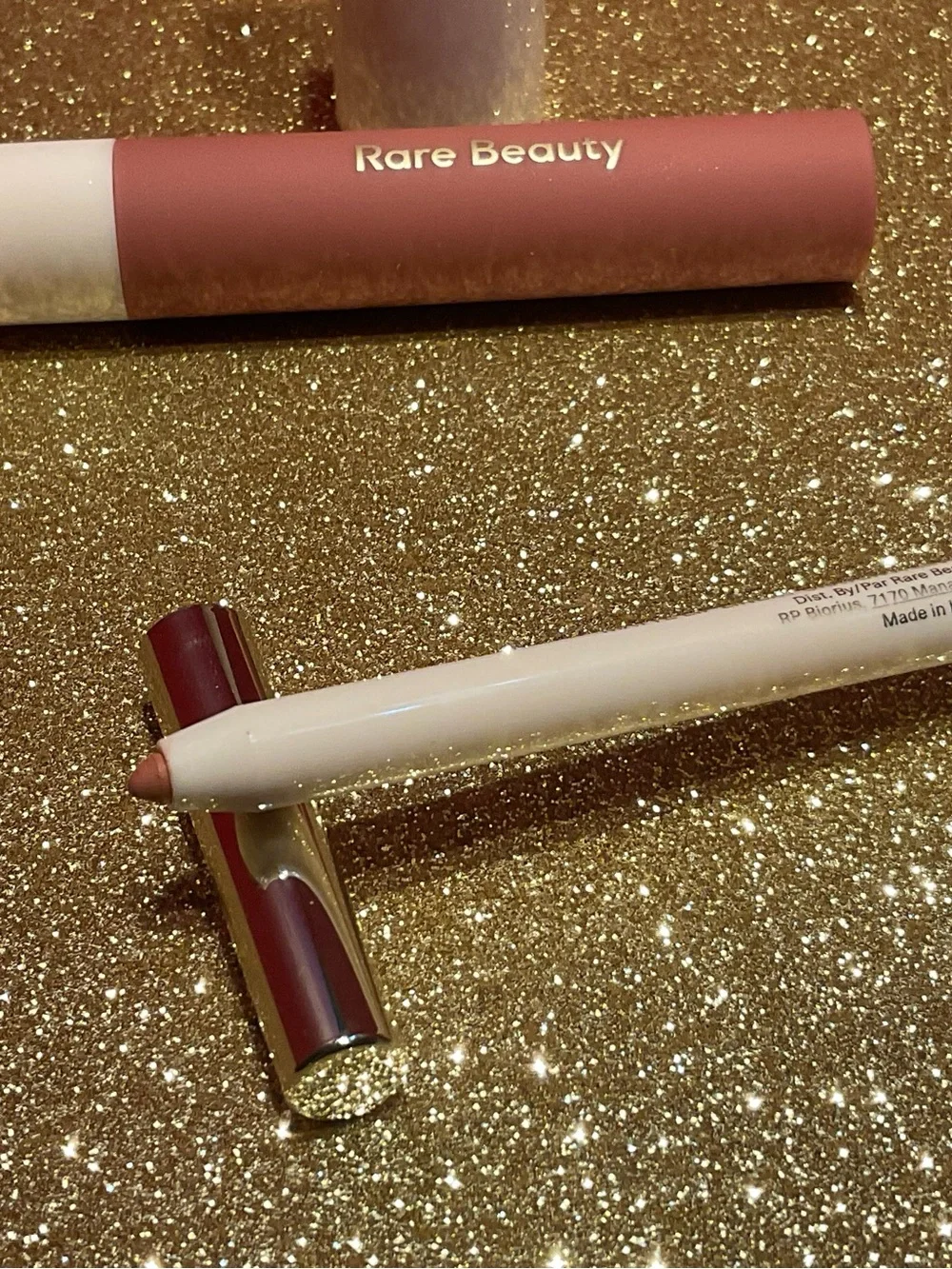 💋 RARE BEAUTY Kind Words Matte Lipstick - HUMBLE & Liner & Gloss